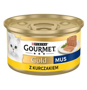 Karma dla kota GOURMET Gold Mus Kurczak 85 g
