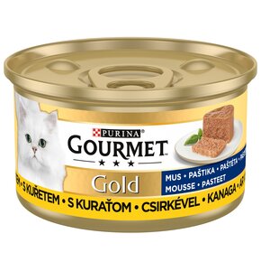 Karma dla kota GOURMET Gold Mus Kurczak 85 g