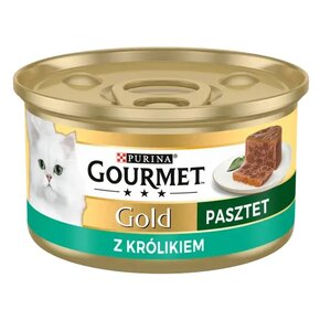 Karma dla kota GOURMET Gold Pasztet Królik 85 g