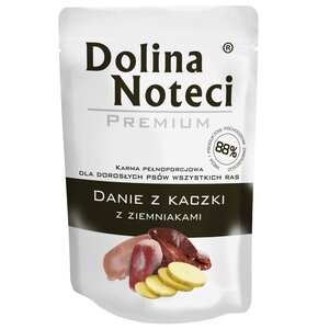 Karma dla psa DOLINA NOTECI Premium Kaczka z ziemniakami 100 g