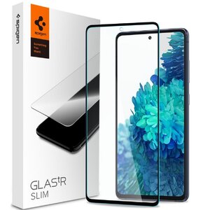 Szkło hartowane SPIGEN Glass FC do Samsung Galaxy S20 FE Czarny