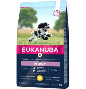 Karma dla psa EUKANUBA Puppy Medium Breeds Kurczak 3 kg