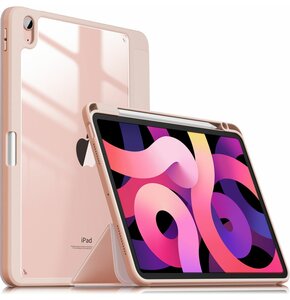 Etui na iPad Air INFILAND Crystal Case Różowy