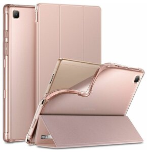 Etui na Galaxy Tab A7 INFILAND Smart Stand Różowy