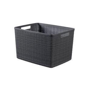 Koszyk CURVER Jute L 245716 Ciemnoszary