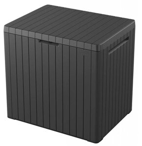 Skrzynia ogrodowa KETER City Storage Box 113l Antracytowy