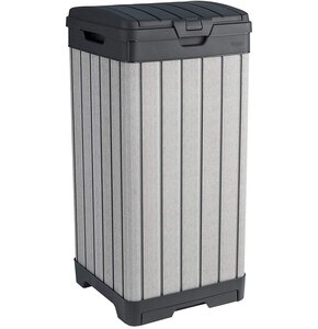 Kosz na śmieci KETER Rockford 236996 125 L Szaro-brązowy