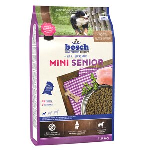 Karma dla psa BOSCH Mini Senior Drób 2.5 kg