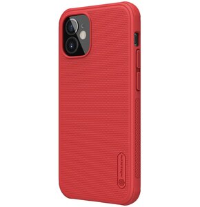 Etui NILLKIN Frosted Shield Pro do Apple iPhone 12 Mini Czerwony