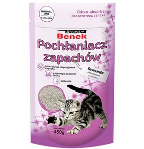 Pochłaniacz zapachu SUPER BENEK Lawenda 0.45 kg