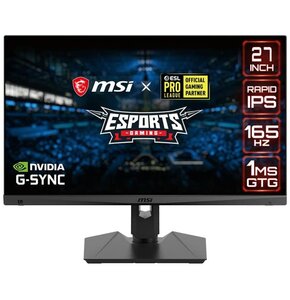 Monitor MSI Optix MAG274QRF 27" 2560x1440px IPS 165Hz 1 ms