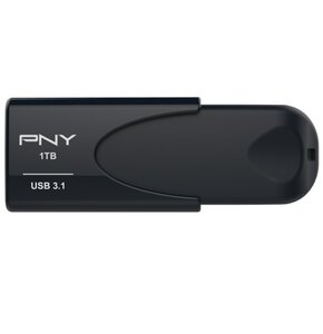 Pendrive PNY Attaché 4 1TB, USB 3.2 Gen. 2 (USB 3.1), Odczyt 80 Mb/s, Zapis 20 Mb/s