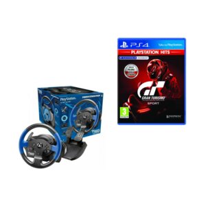 Kierownica THRUSTMASTER T150 (PS4) + Gran Turismo Sport Gra PS4 (Kompatybilna z PS5)