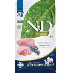 Karma dla psa FARMINA N&D Prime Jagnięcina z borówką Medium & Maxi 2.5 kg