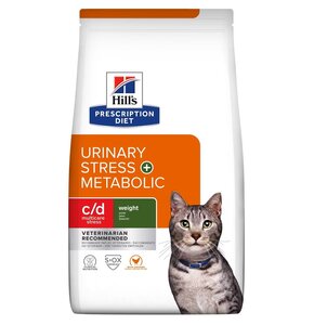 Karma dla kota HILL'S Prescription Diet Feline C/D Urinary Stres + Metabolic Kurczak 1.5 kg