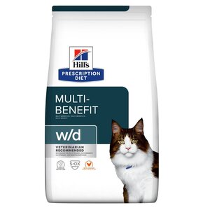 Karma dla kota HILL'S Prescription Diet Feline W/D Multi-Benefit Kurczak 1.5 kg