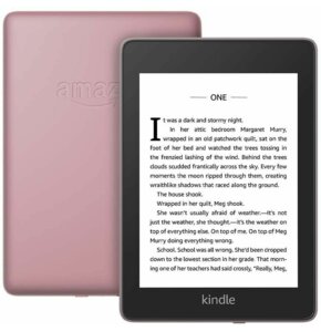 Czytnik E-Booków AMAZON Kindle Paperwhite 4 Różowy (Reklamy)