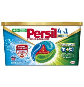 Kapsułki do prania PERSIL Hygienic CleanLiness Disc 4 w 1 - 28 szt.
