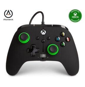 Kontroler POWERA Enhanced Green Hint 1518818-01 (Xbox)