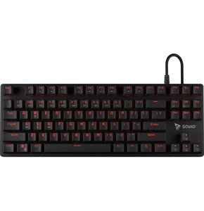 Klawiatura SAVIO Tempest RX FULL Outemu Red