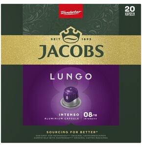 Kapsułki JACOBS Lungo 8 Intenso do ekspresu Nespresso