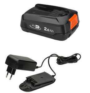 Zestaw GARDENA Ładowarka AL1810 CV + akumulator 18V 2.0Ah 14909-20