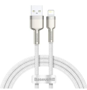 Kabel USB - Lightning BASEUS Cafule 1 m Biały