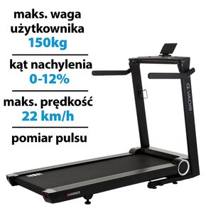 Bieżnia elektryczna HAMMER Q. Vadis 7.0 2206W 22km/h