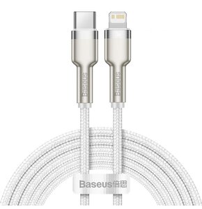 Kabel USB - Lightning BASEUS Cafule 2 m Biały