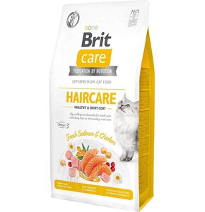 Karma dla kota BRIT CARE Cat Grain-Free Haircare Łosoś i kurczak 7 kg