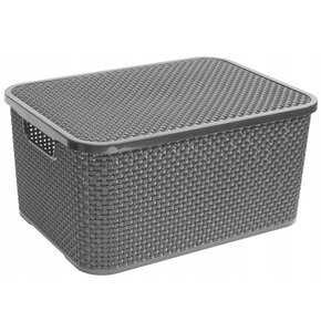 Koszyk BRANQ Rattan 1722 Antracytowy