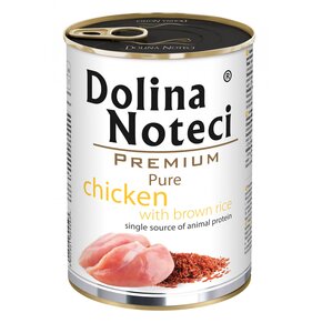Karma dla psa DOLINA NOTECI Premium Pure Kurczak z ryżem 400 g