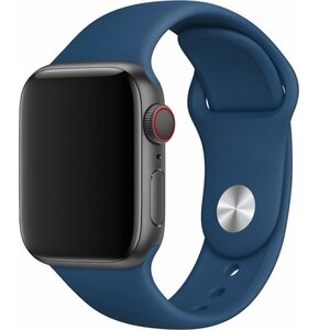 Pasek DEVIA Deluxe Sport do Apple Watch (42/44/45mm) Niebieski