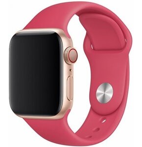 Pasek DEVIA Deluxe Sport do Apple Watch (42/44/45mm) Czerwony