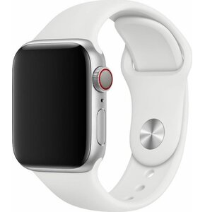 Pasek DEVIA Deluxe Sport do Apple Watch (42/44/45mm) Biały