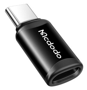 Adapter USB Typ-C - Lightning MCDODO OT-7700 Czarny