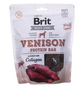 Przysmak dla psa BRIT Jerky Venison Protein Bar 200 g