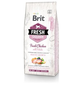 Karma dla psa BRIT Fresh Puppy Chicken & Potato 12 kg