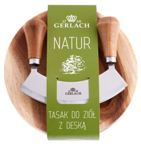 Tasak GERLACH Natur 320R + Deska