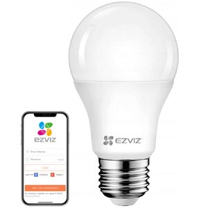 Inteligentna żarówka LED EZVIZ CS-HAL-LB1-LWAW 8W E27 Wi-Fi