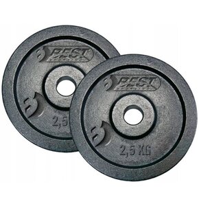 Obciążenia BEST SPORTING 614027 (2 x 2.5 kg)