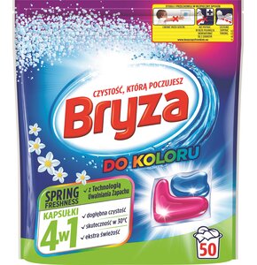 Kapsułki do prania BRYZA 4 w 1 Spring Freshness - 50 szt.