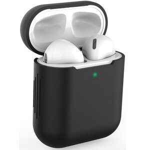 Etui na słuchawki TECH-PROTECT Icon Apple Airpods Czarny