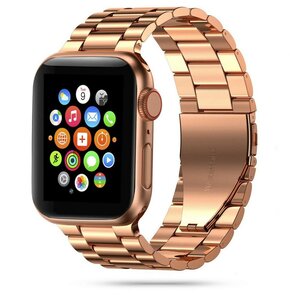 Pasek TECH-PROTECT Stainless do Apple Watch 4/5/6/7/8/9/SE (38/40/41mm) Różowe złoto
