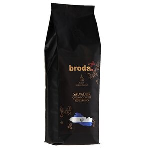 Kawa ziarnista BRODA COFFEE Salvador Organic Arabica 0.25 kg