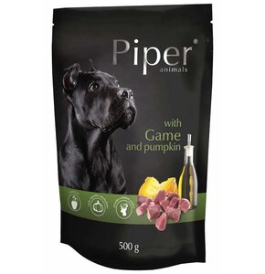 Karma dla psa PIPER Animals Dziczyzna z dynią 500 g