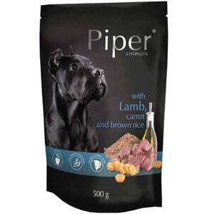 Karma dla psa PIPER Animals Jagnięcina z marchewką i ryżem 500 g