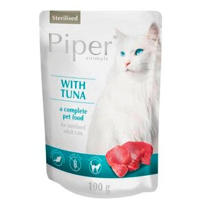Karma dla kota PIPER Animals Sterilised Tuńczyk 100 g