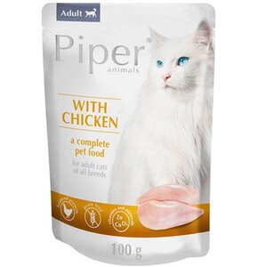 Karma dla kota PIPER Animals Kurczak 100 g