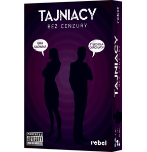 Gra towarzyska REBEL Tajniacy Bez Cenzury 103765 18+